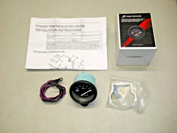Mercury Quicksilver Power Trim Gauge 79-8952992A01