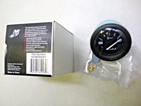 Mercury Quicksilver Power Trim Gauge 79-8952992A01 - Image 2