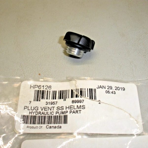 Seastar Teleflex Vented Helm Plug HP6126