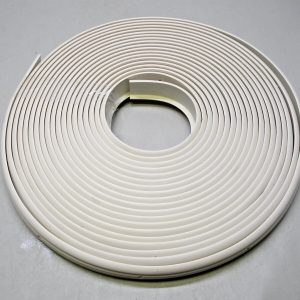 Taco Semi Rigid Frosty White Rub Rail V11-9811. 60' Length