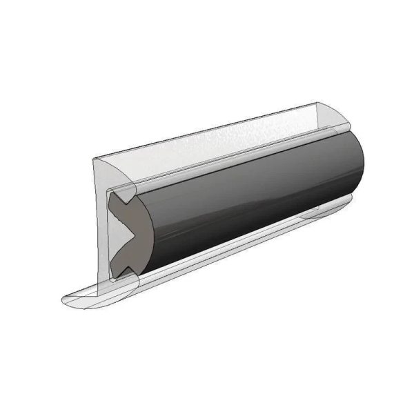 Taco Black Rub Rail Insert V12-4155BK 3/4" X 3/8", 22' Length
