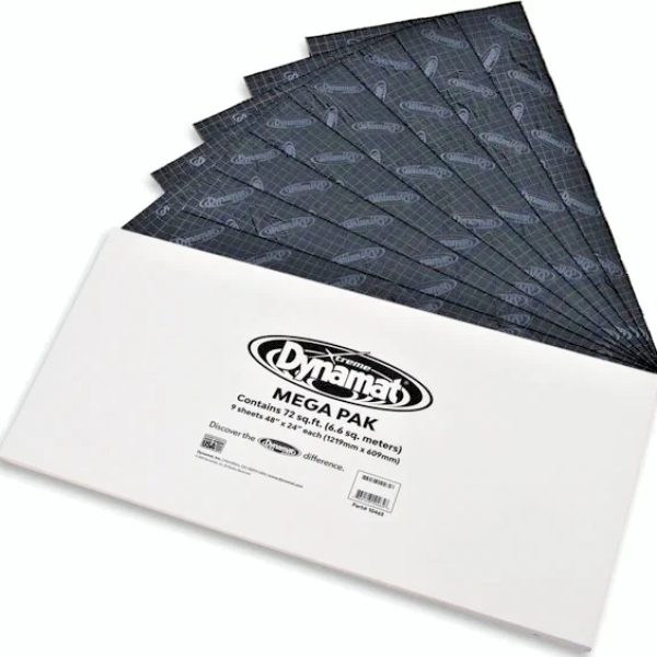 Dynamat Xtreme Mega Pack 10465 (9) Sheets 24" X 48"