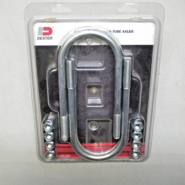 Dexter U Bolt Kit for 3" Round Axles K71-G02-28. Replaces Tie Down 86526
