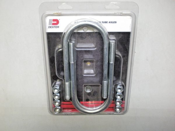 Dexter U Bolt Kit for 3" Round Axles K71-G02-28. Replaces Tie Down 86526