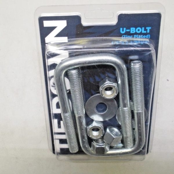 Tie Down Zinc Plated U Bolt Kit 86204