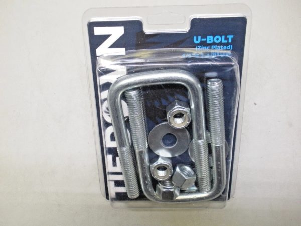 Tie Down Zinc Plated U Bolt Kit 86204