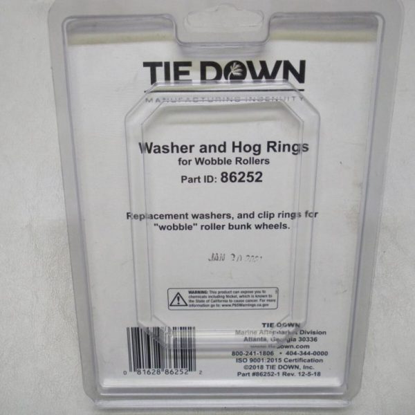 Tie Down Wobble Roller Washer and Hog Rings Kit 86252