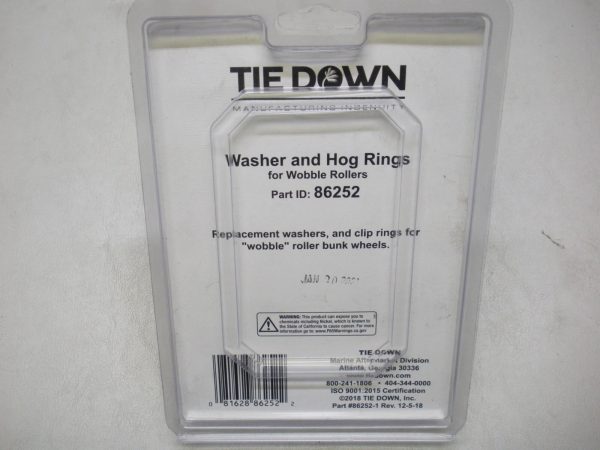 Tie Down Wobble Roller Washer and Hog Rings Kit 86252 - Image 2