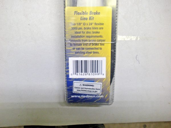 Tie Down Flexible Brake Hose Kit 81099 - Image 2