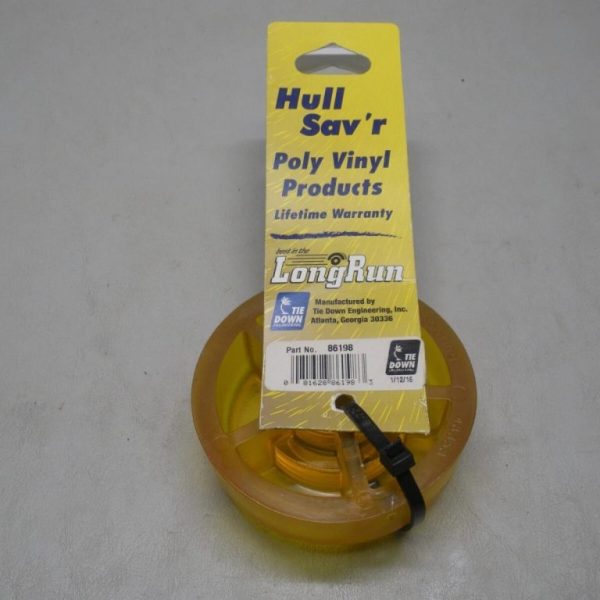 Tie Down Hull Sav'r Poly Amber Roller End Cap 86198