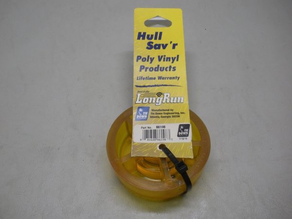 Tie Down Hull Sav'r Poly Amber Roller End Cap 86198