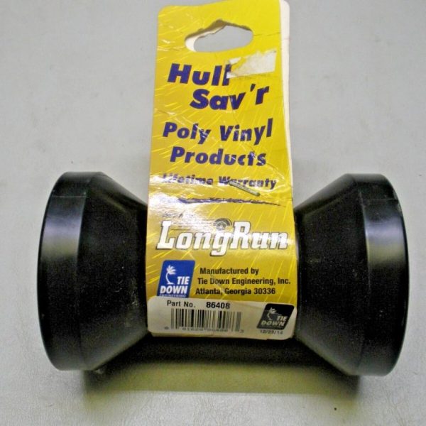 Tie Down Long Run Hull Sav'r 5" PVC Spool Type Keel Roller 86408