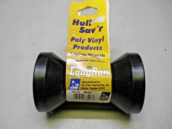 Tie Down Long Run Hull Sav'r 5" PVC Spool Type Keel Roller 86408