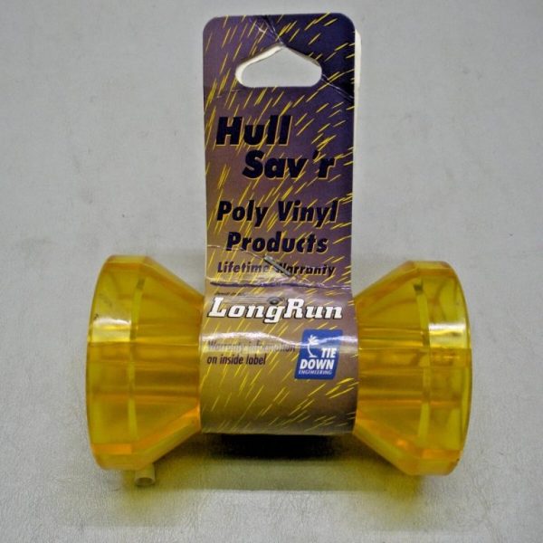 Tie Down Long Run Hull Sav'r 5" Amber Poly Vinyl Spool Type Keel Roller 86283