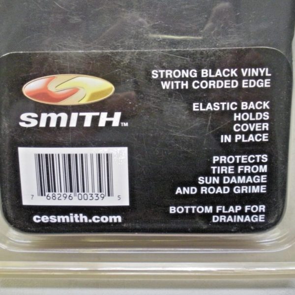 C.E. Smith 12" Black Spare Tire Cover 27410