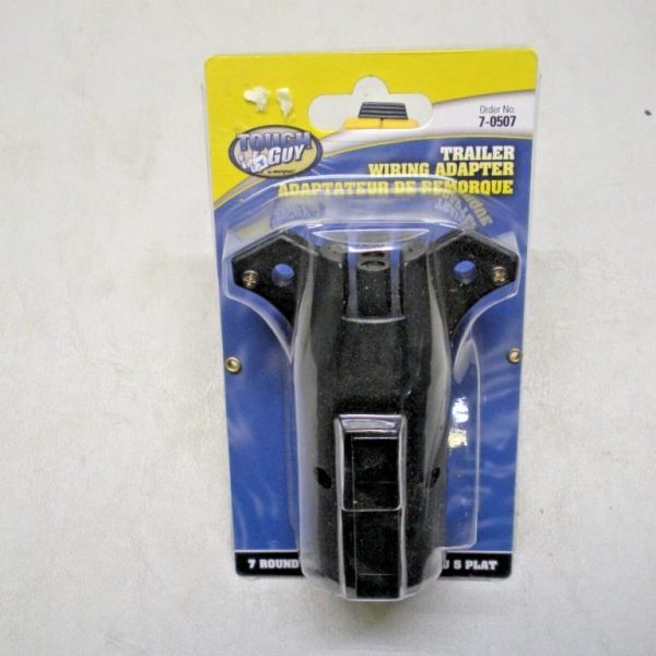 Marpac Tough Guy Round 7 to Flat 5 Trailer Wiring Adapter 7-0507