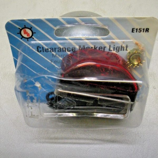 Peterson Sealed Rectangular Red Clearance/ Side Marker Light E151R