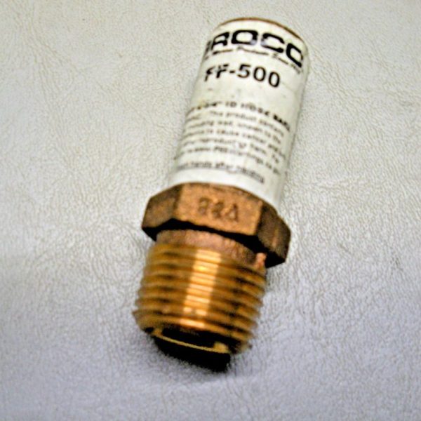 Groco Bronze Pipe to Hose Straight Fitting FF-500