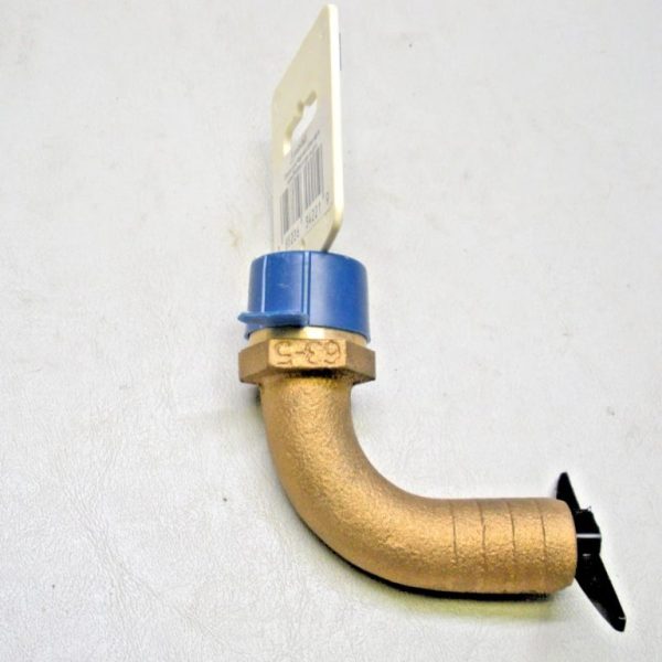 Perko Bronze 90 Degree Pipe to Hose Adapter 0063DP5PLB