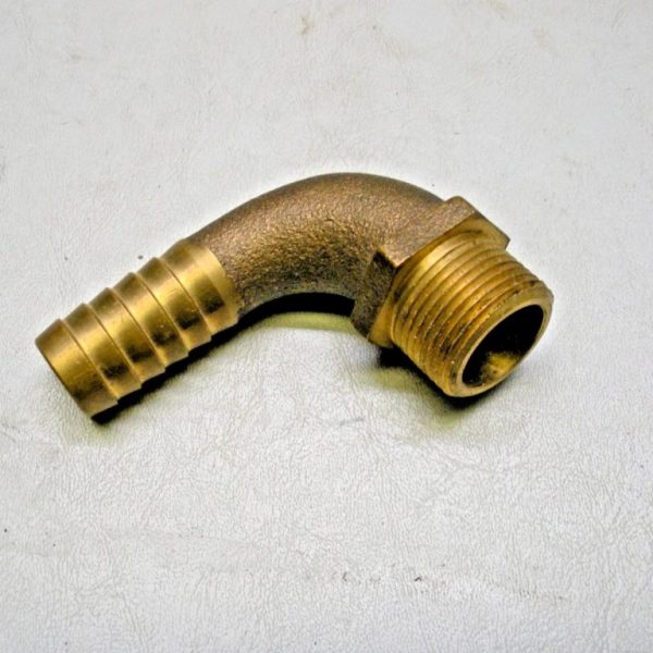 Marine Hardware 90 Degree Pipe to Hose Adapter PTHA90-0.75 X 0.75