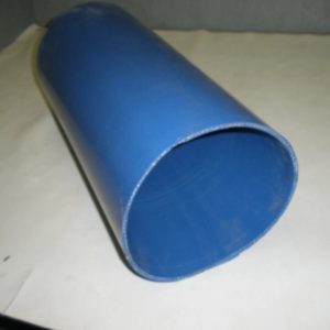 Blue Silicone Marine Hose 8" X 17 3/4" Length Compares to Trident 202V8000