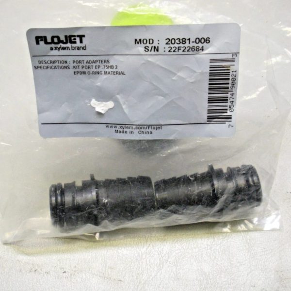 Flojet 3/4" Hose Barb Port Adapter Kit 20381-006 Pack of (2)