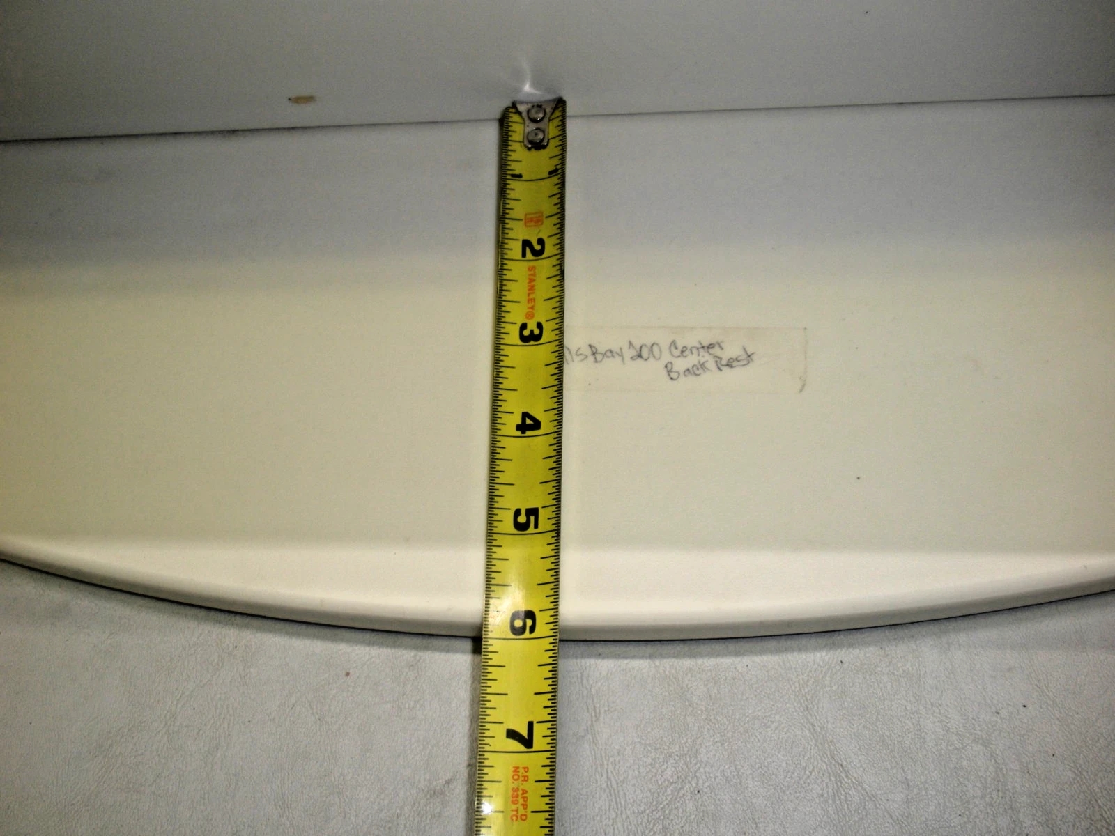 Bulls Bay 200 Aft Seat Cushion Center Backrest With Frame - Image 15