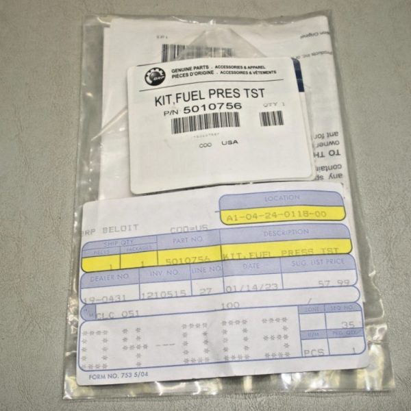 BRP Johnson Evinrude Fuel Pressure Test Kit 5010756