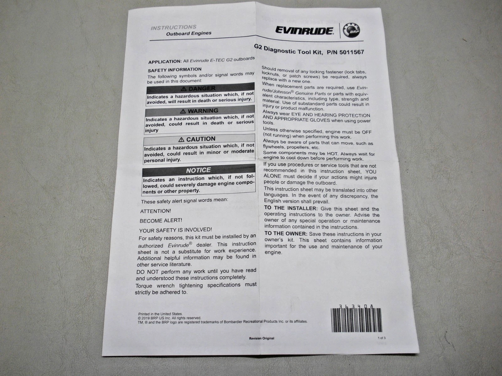 BRP TL OEM Diagnostic Tool Kit 5011567 - Image 4