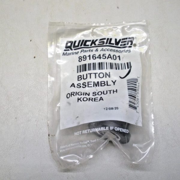 Mercury Quicksilver Button Assembly 891645A01