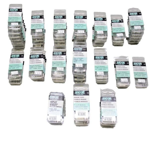 Ancor Marine Grade Glass Fuse Lot. Over 300 Fuses AGC, MDL