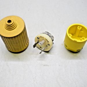 Genuine Hubbell 30 amp 125 volt Male Plug. Includes HBL60CM18 Boot