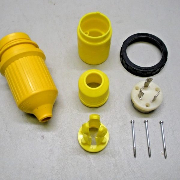 Genuine Marinco 30 amp 125 volt Male Plug and Boot Value Kit 305CRPN.VPK