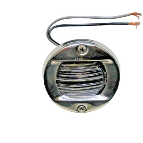 Attwood Round Flush Transom Mount Stern Light 6356D7
