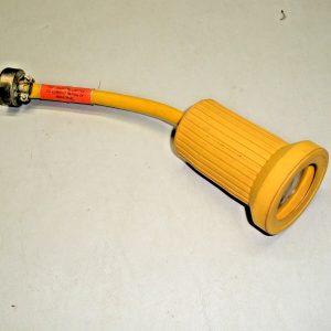 Used Hubbell Female 30 AMP/ 125 Volt to Male 15 AMP 125 Volt Adapter