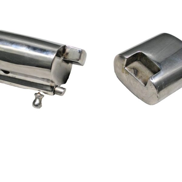 Buck Algonquin Cast Stainless Hand Rail Gate Latch. Hatteras, Chris Craft