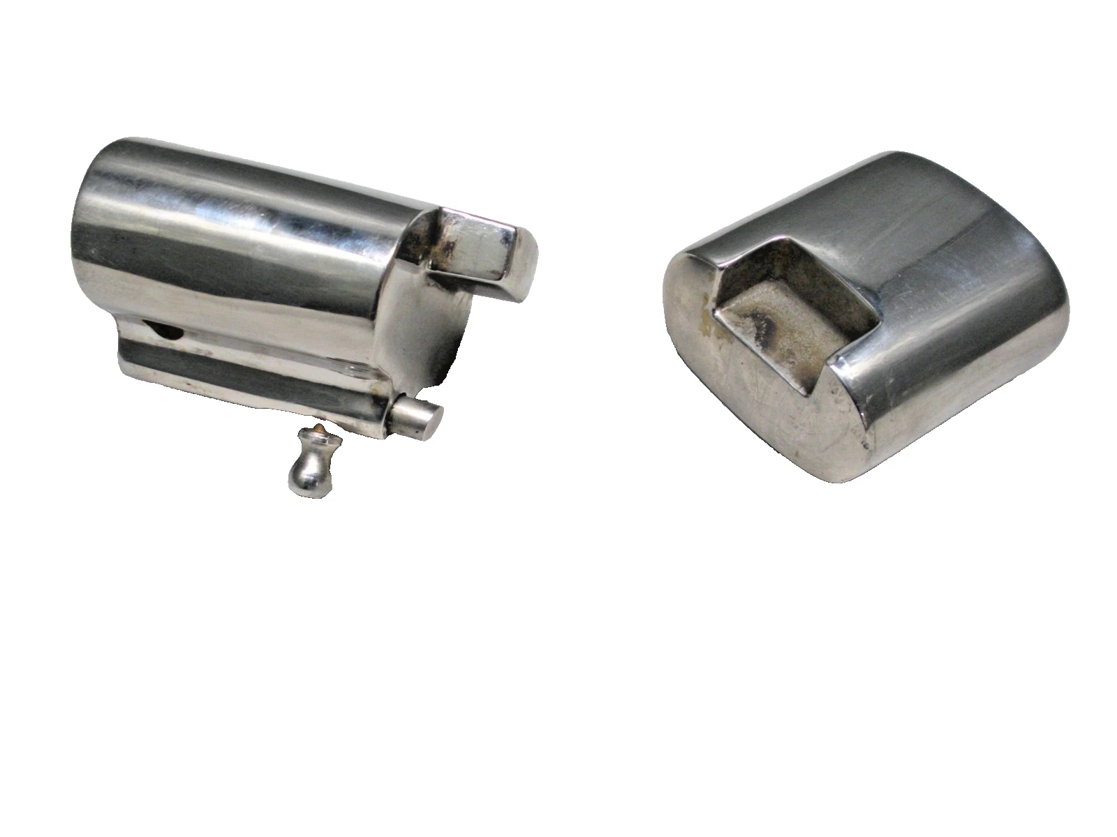 Buck Algonquin Cast Stainless Hand Rail Gate Latch. Hatteras, Chris Craft - Image 2