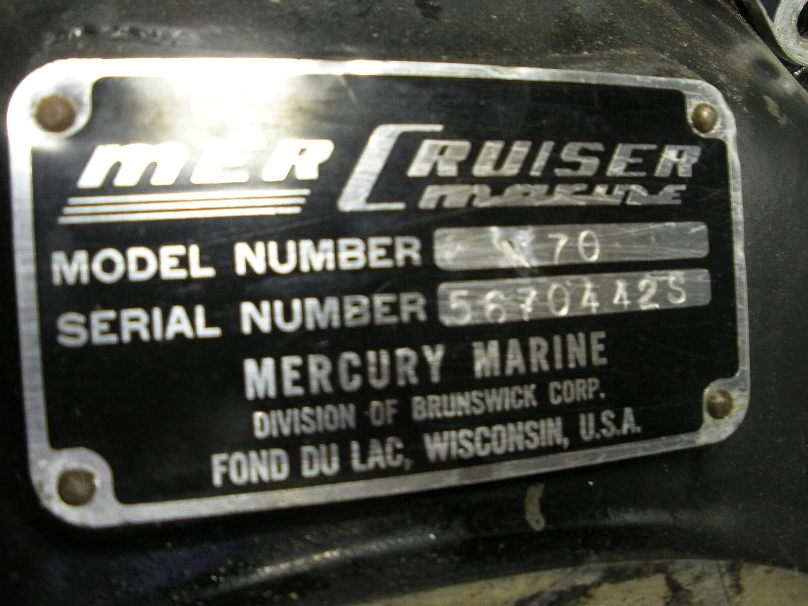 Mercury Mercruiser Dual Cooler Flywheel Housing 95165 Fits GM With Velvet Drive - Image 4