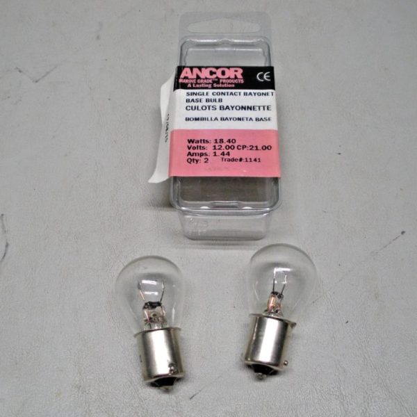 Lot of 13 Ancor 1141, 1156 Single Contact Bulb 12 Volt