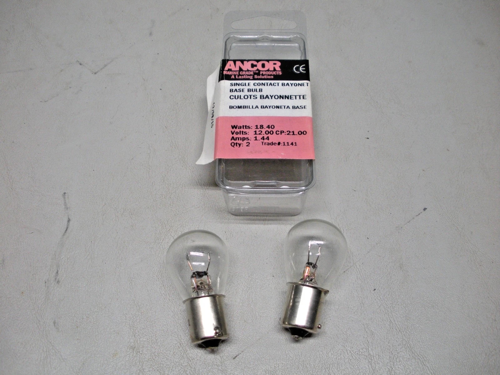 Lot of 13 Ancor 1141, 1156 Single Contact Bulb 12 Volt - Image 2