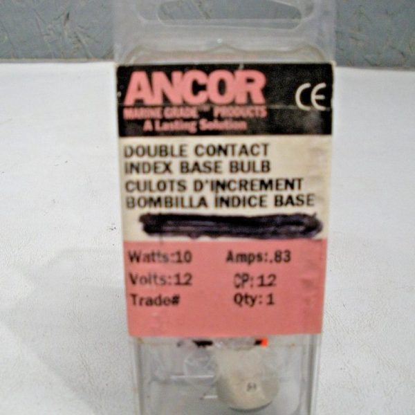Pack of (2) Ancor 521158 Double Contact Index Base Bulb