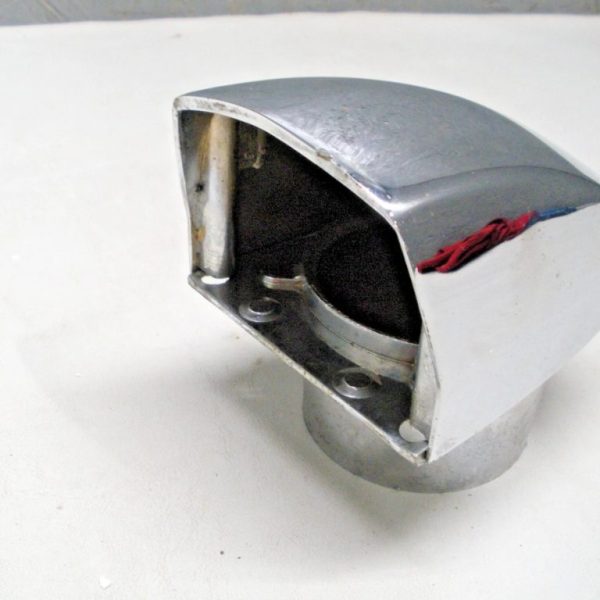 Vintage Chrome Boat Bilge Air Intake Scoop