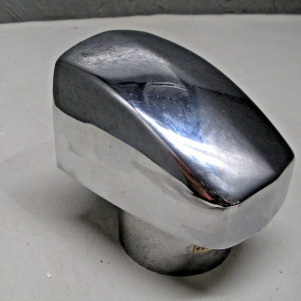 Vintage Chrome Boat Bilge Air Intake Scoop
