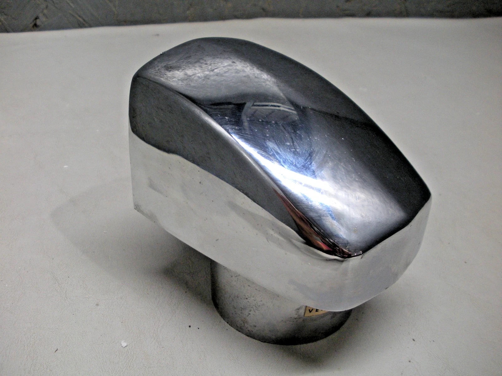 Vintage Chrome Boat Bilge Air Intake Scoop - Image 2