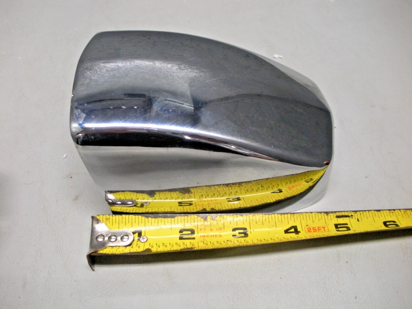 Vintage Chrome Boat Bilge Air Intake Scoop - Image 4
