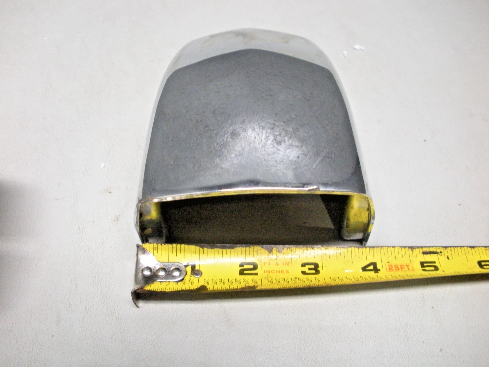 Vintage Chrome Boat Bilge Air Intake Scoop - Image 5