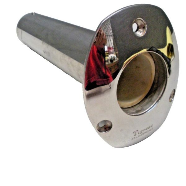 Genuine Tigress Oval Stainless Steel Rod Holder. Zero Degree