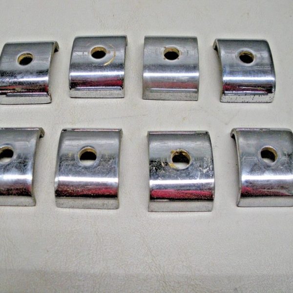 Hatteras Yacht Chrome Plated Ladder Tread Clamps. Set of (8)