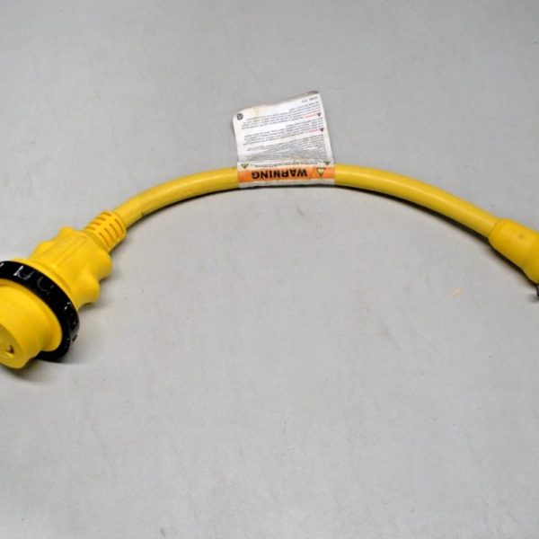 Genuine Marinco 15A/ 125V Male to 30A/ 125 Female Pigtail Adapter 104SPP