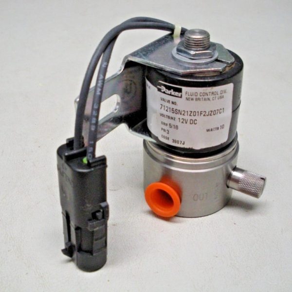 Parker 12 Volt Solenoid Valve 71215SN21Z01F2JZ07C1. Replaces Sea Ray 1791155